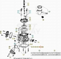 Guarnizione Cilindro 0.25 mm Beta RR 125/200 2T (2018-2027) OEM 035110240000