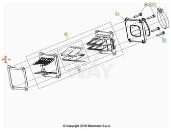 compare product Guarnizione pacco lamellare Beta RR 125-200 2T 2018/2026