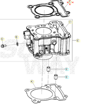 Guarnizione Testa Beta RR 125 4T T (2023-2025) OEM 051110110000