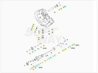 Ingranaggio pompa olio RR 350/390/400/430/450/480/498/520 2010/2019