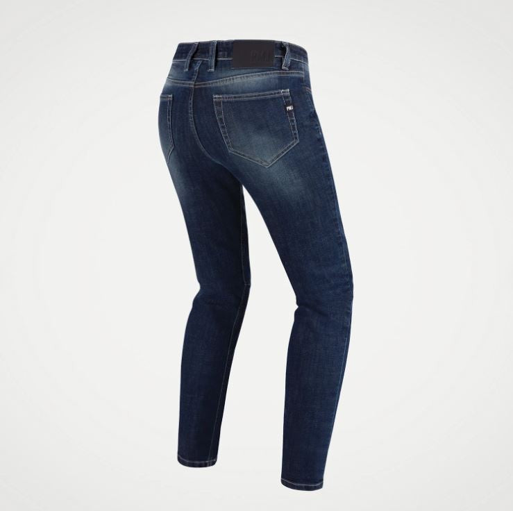 Jeans moto donna New Rider Lady Blue PMJ ProMoJeans