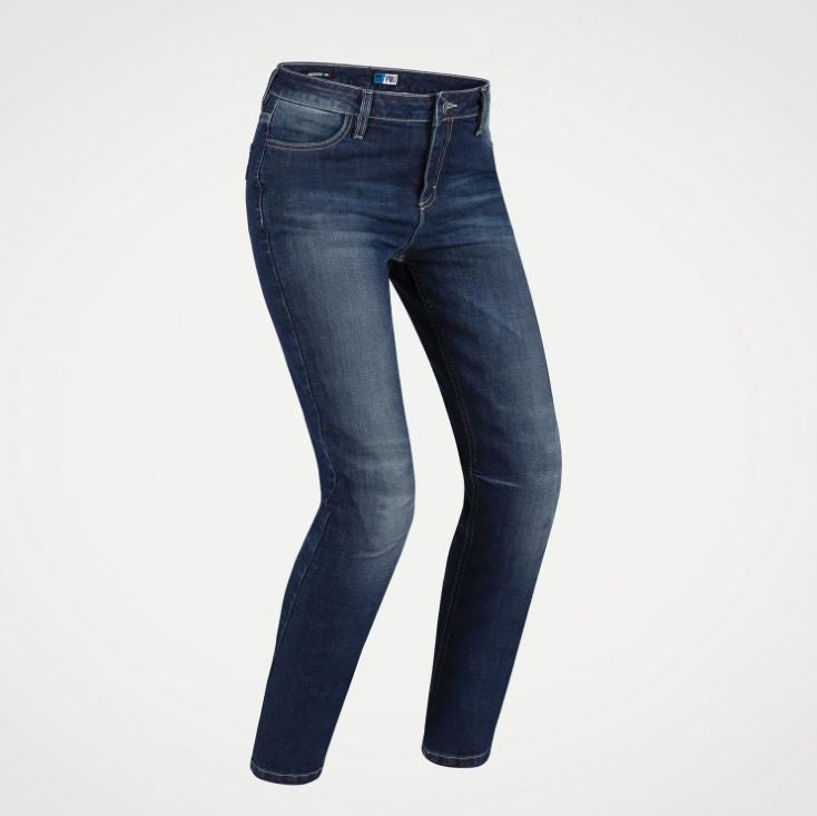 Jeans moto donna New Rider Lady Blue PMJ ProMoJeans