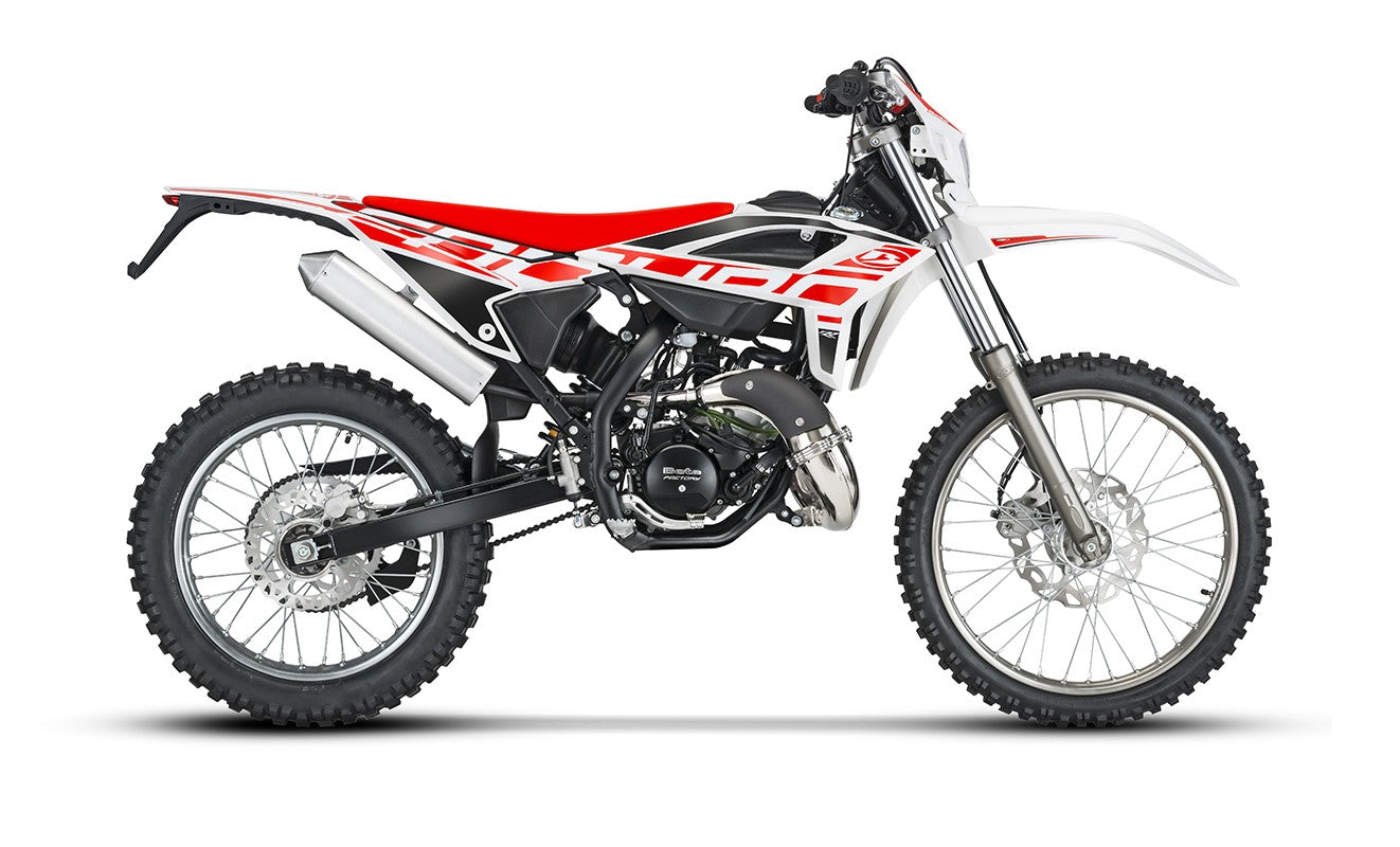 Kit adesivi Beta RR 50 Enduro Standard 2021/2024 Bianco