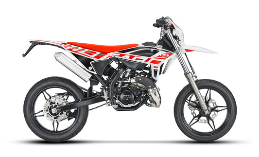 Kit adesivi Beta RR 50 Motard Standard 2021/2024 Bianco