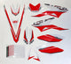 Kit adesivi Beta RR 50 Motard Track 2018 colore bianco