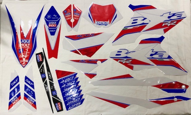 Kit adesivi Enduro racing 2018 Beta RR 125-250-300 2T 350-390-430-480 4T 2018
