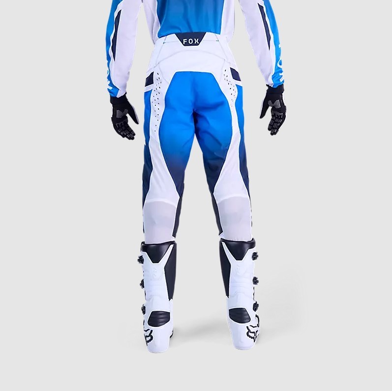 Fox 180 Shield Enduro Motocross Kit – Jersey + Pants Blue/White