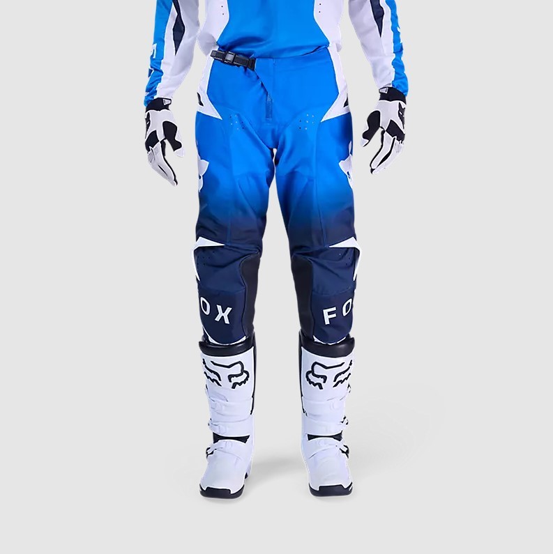 Fox 180 Shield Enduro Motocross Kit – Jersey + Pants Blue/White