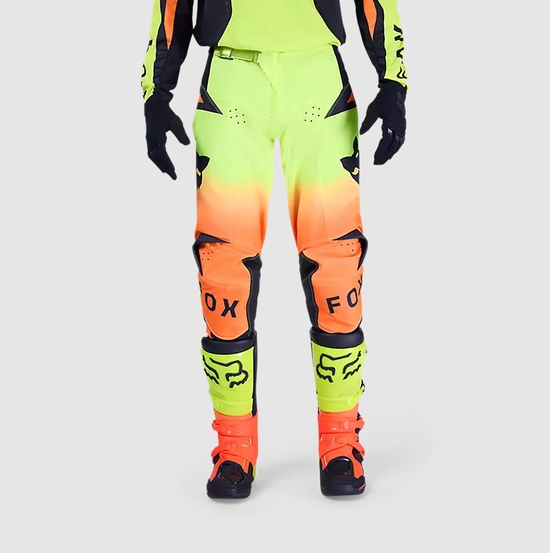 Fox 180 Shield Cross Enduro Kit - Jersey + Pants Yellow/Orange