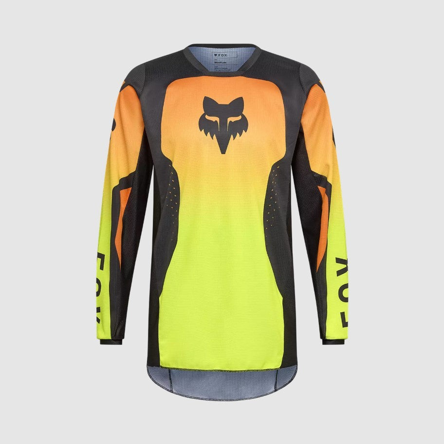 Fox 180 Shield Cross Enduro Kit - Jersey + Pants Yellow/Orange