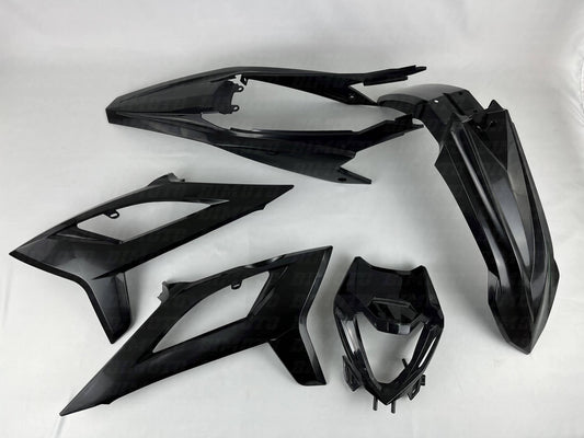 Kit plastiche Beta RR 125 4T Enduro 2021/2025 Nero