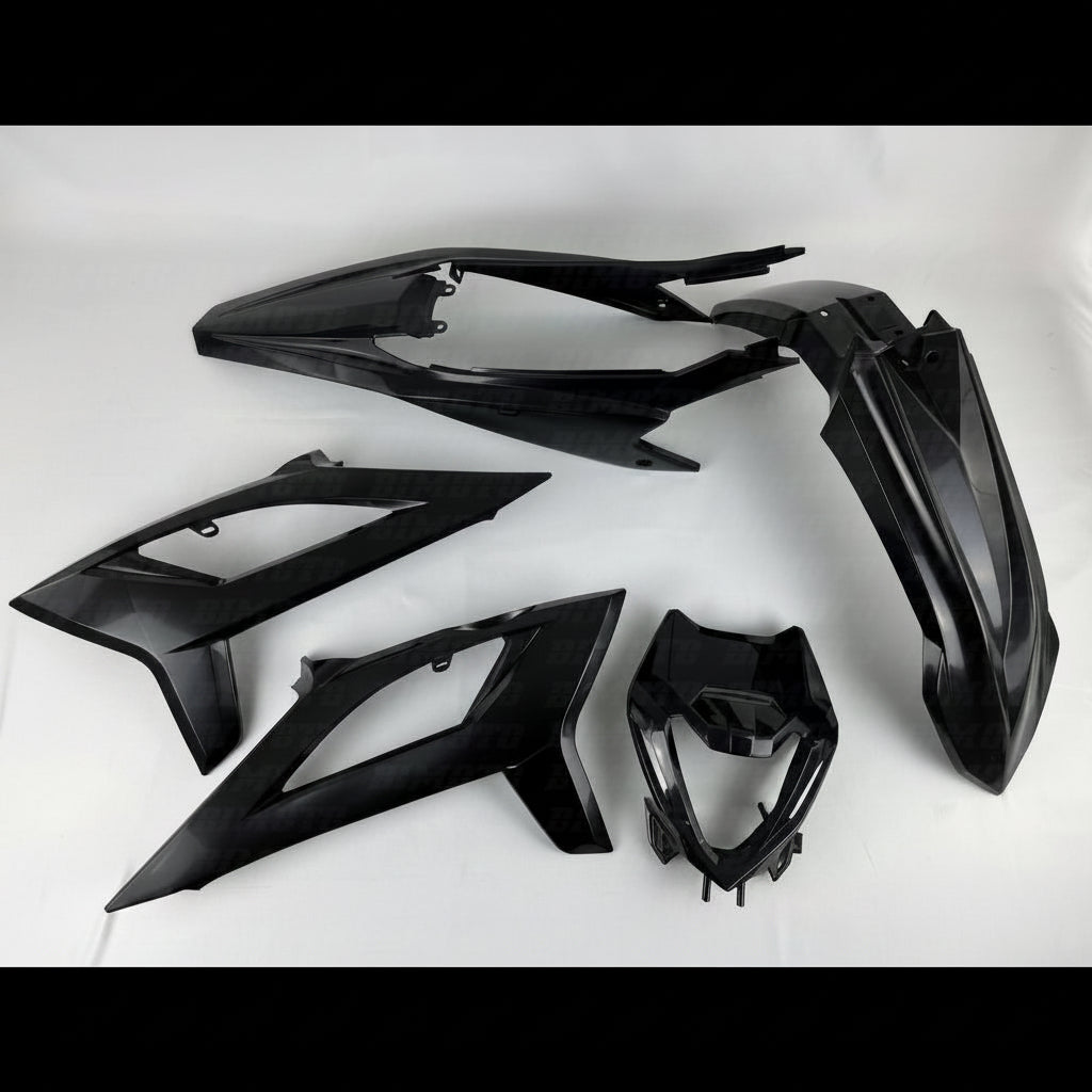 Kit Plastiche Originali Nero Beta RR 125 4T LC Enduro (2021-2026) OEM