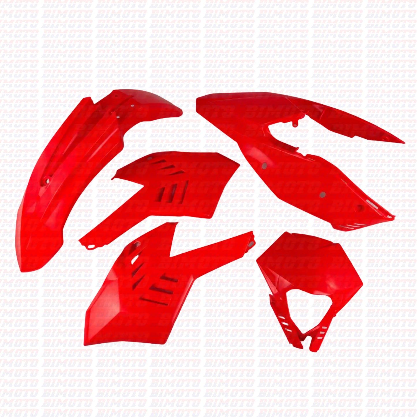 Kit Plastiche Enduro Rosso Beta RR 125 4T LC (2013-2018) OEM