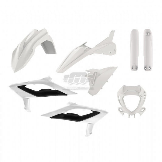 Kit Plastiche Completo Polisport Beta RR 125 200 250 300 350 390 430 480 (2023-2024) Bianco