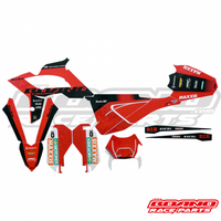 Kit plastiche restyling Beta RR 2T-4T 2018/2019 con grafiche rosso