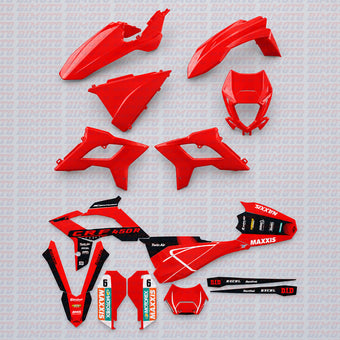 compare product Kit Plastiche Restyling Completo di Adesivi Rosso Beta RR 2T-4T (2018-2019)