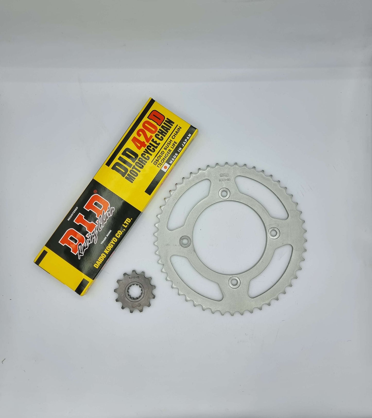 Kit Trasmissione 420 Beta RR 50 2T (2005–2026) Catena DID, Corona AFAM, Pignone AFAM/JT