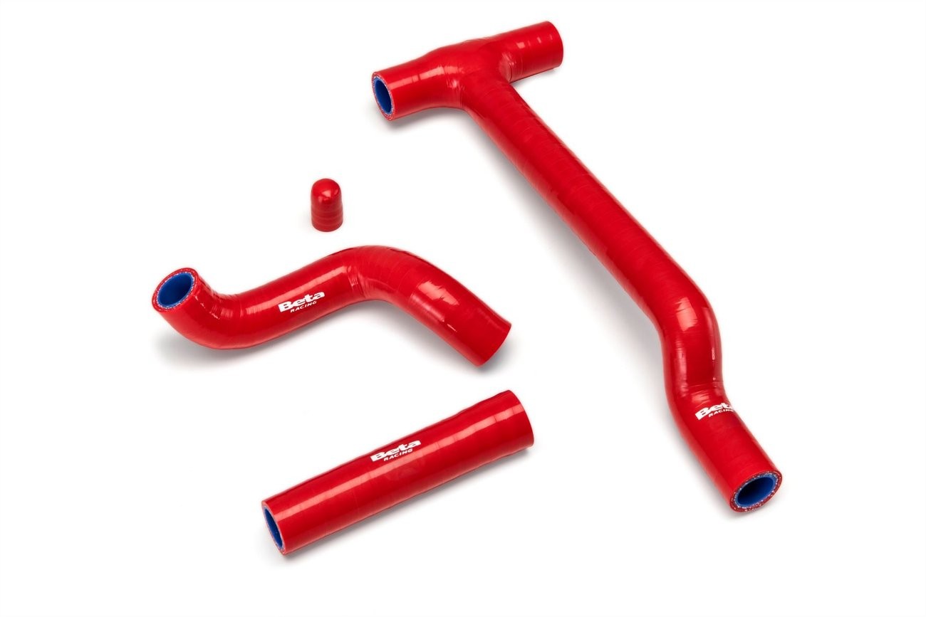 Kit tubi di raffreddamento in silicone rossi Beta RR 350-390-430-480 4T 2020/2024