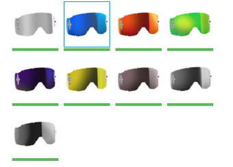 compare product Lente di ricambio maschera Scott Primal/Hustle/Tyrant/Split