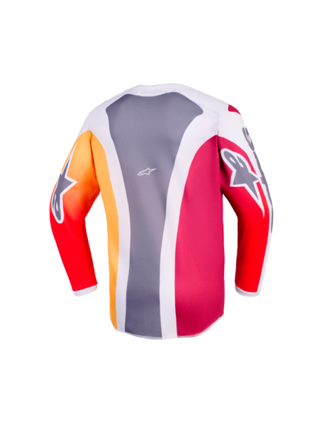 MAGLIA cross bambino Fluid Portl Rosso/Bianco/Arancio Alpinestars