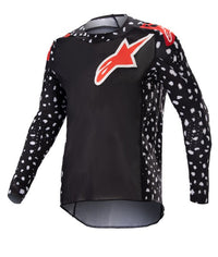 Maglia Cross Bambino Racer North Nero Rosso Alpinestars