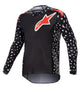 Maglia Cross Bambino Racer North Nero Rosso Alpinestars