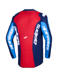 Maglia Cross Fluid Grid Blu/Rosso Alpinestars