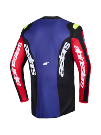 Maglia Cross Fluid Grid Rosso/Viola Alpinestars