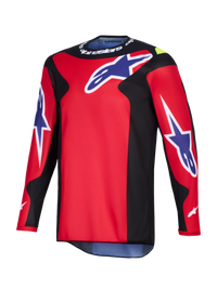 Maglia Cross Fluid Grid Rosso/Viola Alpinestars