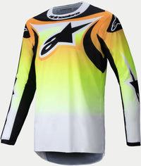 Maglia cross Fluid Wurx Giallo/Nero Alpinestars
