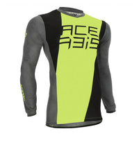 Maglia cross MX J-Track One Acerbis Nero/Giallo