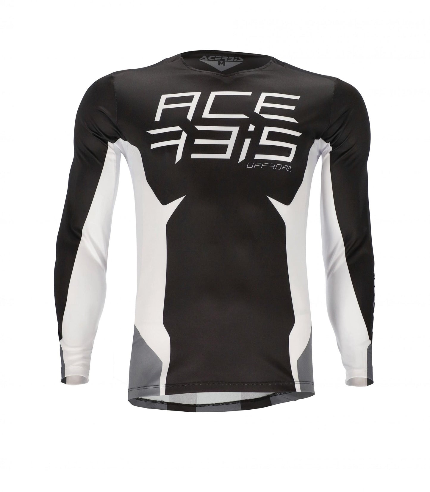 Maglia cross MX J-Track Three Acerbis Nero/Bianco