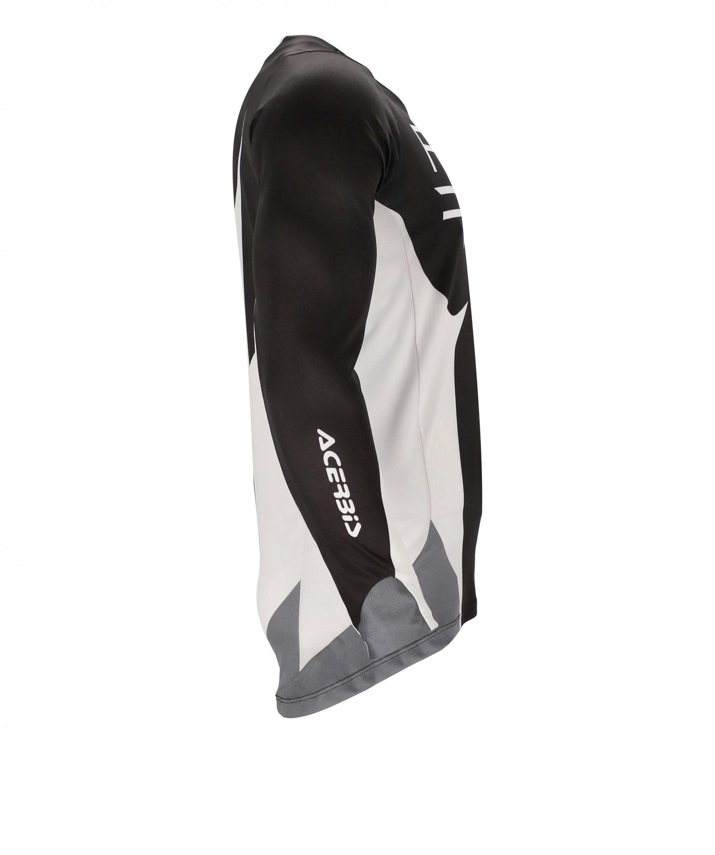 Maglia cross MX J-Track Three Acerbis Nero/Bianco