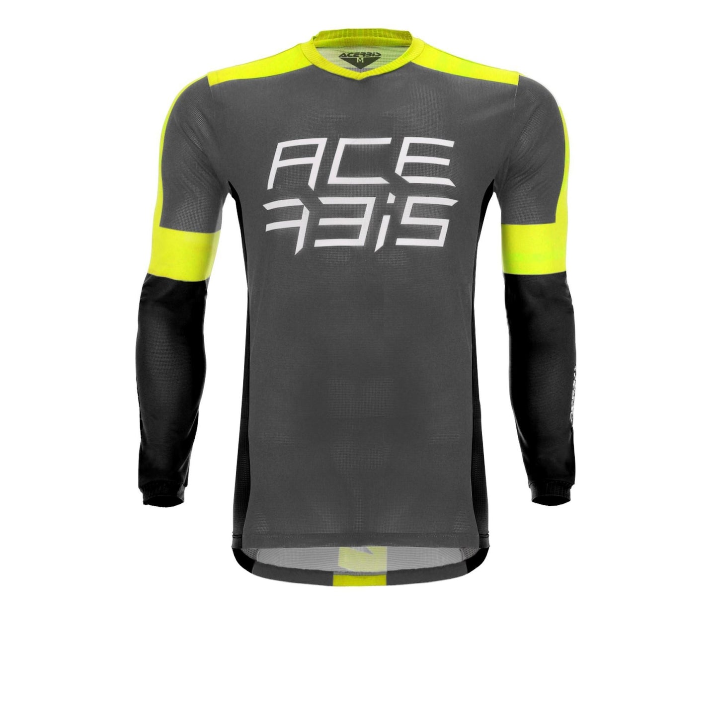 Maglia cross MX J-Track Two Acerbis Grigio/Giallo