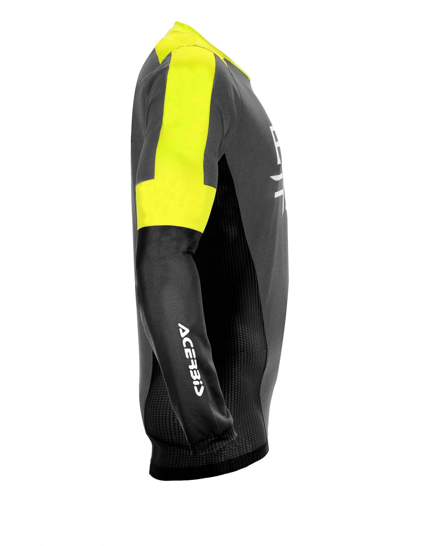 Maglia cross MX J-Track Two Acerbis Grigio/Giallo