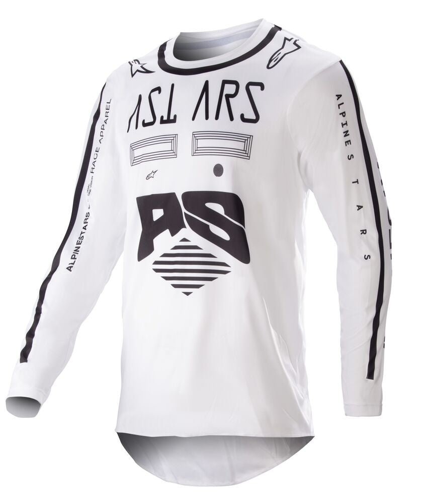 Maglia Cross racer found jersey bianco Alpinestars