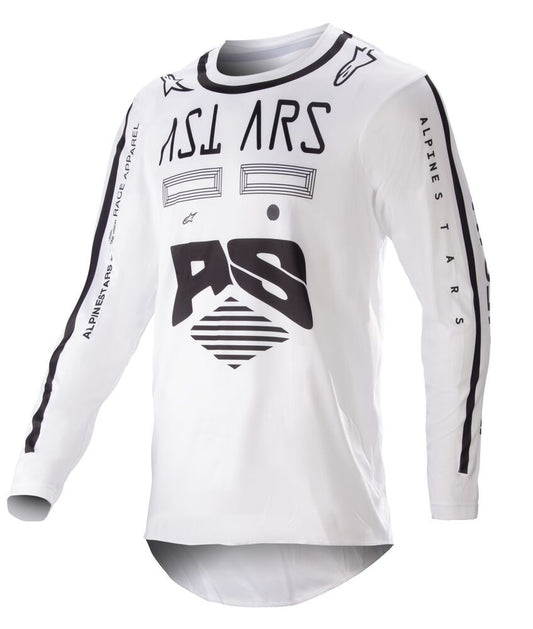 Maglia Cross racer found jersey bianco Alpinestars