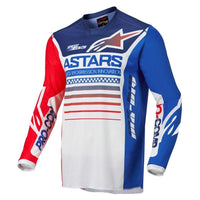 Maglia racer compass jersey blue/white/red Alpinestars