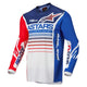Maglia racer compass jersey blue/white/red Alpinestars