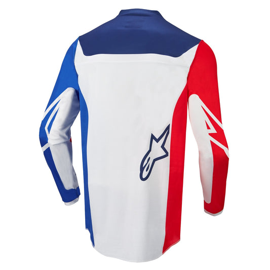 Maglia racer compass jersey blue/white/red Alpinestars