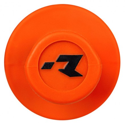 Manopole Racetech R20 Lock-On Half Waffle Universali Arancio Fluo