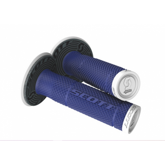 compare product Manopole Moto Scott SX II + Donut Blu-Bianco