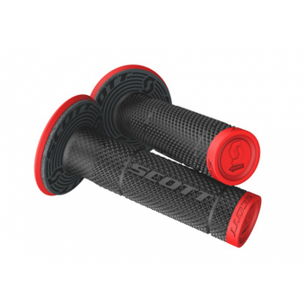 compare product Manopole Moto Scott SX II + Donut Nero-Rosso