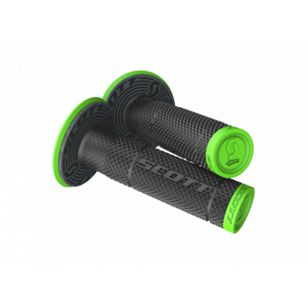 compare product Manopole Moto Scott SX II + Donut Verde-Nero