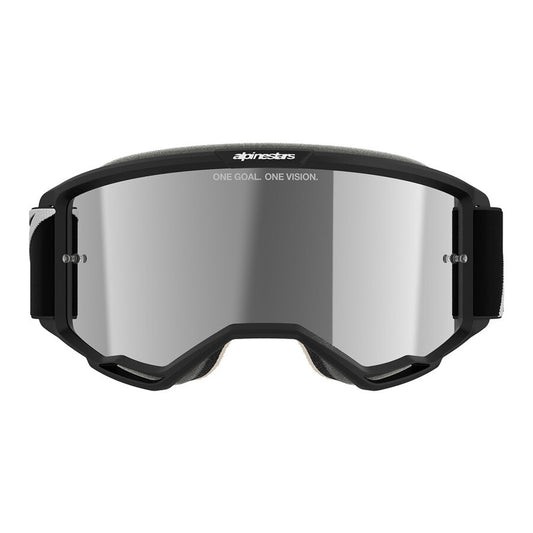 Maschera Alpinestars Vision 5 Corp – Lente Specchiata Argento