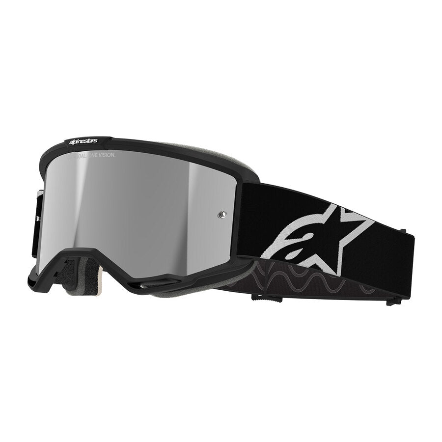 Maschera Alpinestars Vision 5 Corp – Lente Specchiata Argento