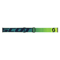 Maschera Scott Primal blu/giallo lente specchiata verde