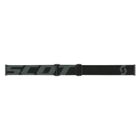 Maschera Scott Primal nero lente specchiata argento