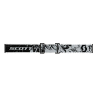 Maschera Scott Prospect Amplifier nero/bianco lente specchiata oro