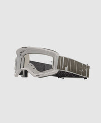 MASCHERA Vision 5 HOLLW ALPINESTARS BIANCO/FANGO LENTE TRASPARENTE